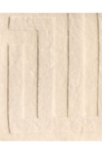 Clementine Vizon Emboss Cift Kisilik Battaniye Ekru - Resim 3