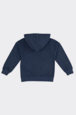 Unisex Cocuk Fermuarli Lacivert Sweatshirt - Resim 2