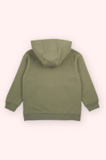Erkek Cocuk Haki Fermuarli Sweatshirt - Resim 2