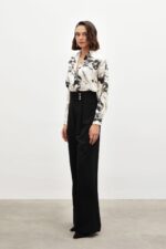 Bel Detayli Pantolon - Resim 3