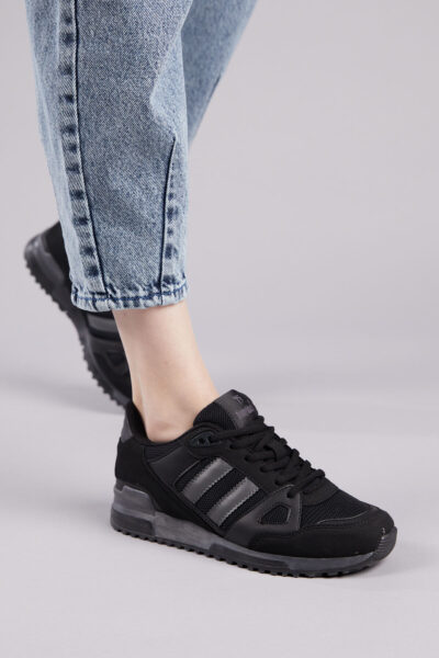 Unisex Siyah Spor Ayakkabi Tb282 - Resim 2