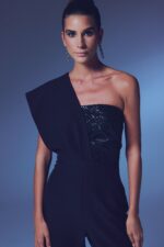 Tasarim Payetli Tulum Siyah - Resim 2