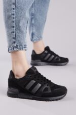 Unisex Siyah Spor Ayakkabi Tb282 - Resim 3