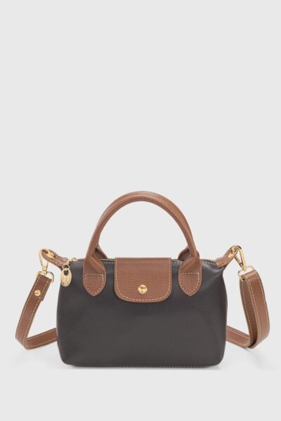 Siyah Cok Yonlu Pu Deri Capraz Askli Canta 255 - Resim 1