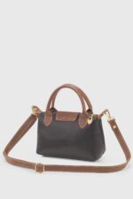 Siyah Cok Yonlu Pu Deri Capraz Askli Canta 255 - Resim 3