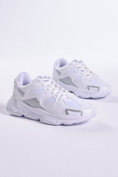 Unisex Beyaz Spor Ayakkabi Tb252 - Resim 1