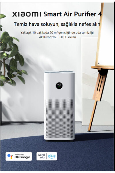 Akilli Telefon Kontol Mi Purifier 4 Akilli Hava Temizleyici - Resim 1