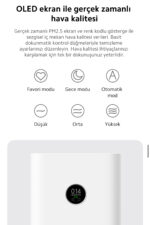 Hava Temizleyici 3U 1 Arada Yuksek Verimli Filtre Sik Tasarim Alerjen Giderme Akilli Kontrol - Resim 2