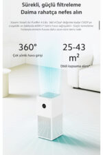 Mi Air Purifier 4 Lite Hava Temizleyici 3 Katmanli Filtreleme Gece Modu - Resim 3