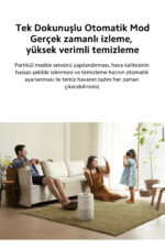 Compact Hava Temizleyici 3 U 1 Arada Yuksek Verimli Filtre Sik Tasarim Alerjen Giderme - Resim 2