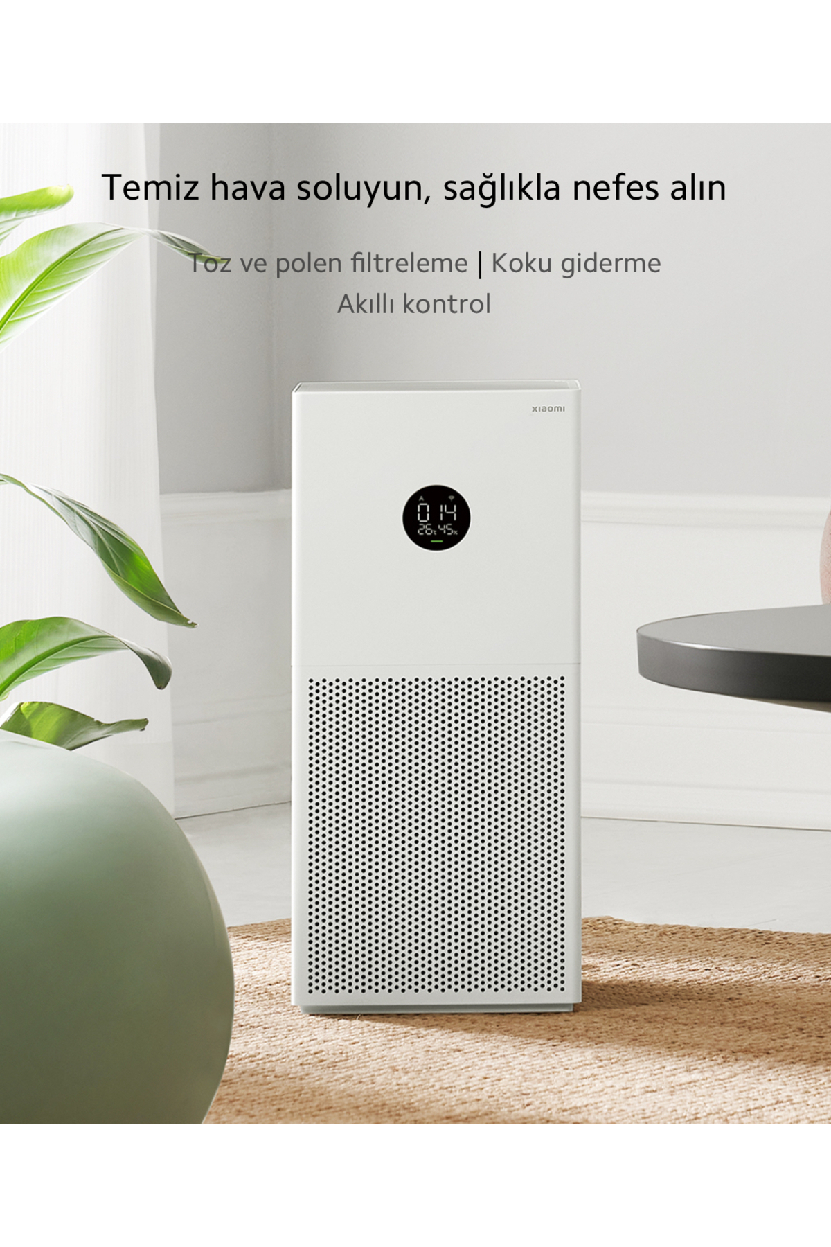 Mi Akilli Hava Temizleme Cihazi Hepa Filtreli Guclu Filtreleme - Resim 2
