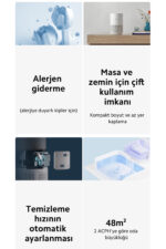 Compact Hava Temizleyici Alerjen Giderme Akilli Kontrol 3 U 1 Arada Yuksek Verimli Filtre - Resim 2